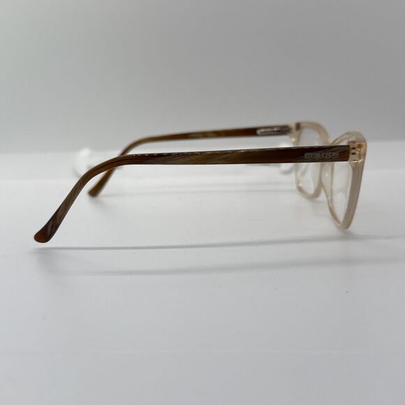 Via Spiga Dulcina Zyloware Eyeglasses Frame 600 Women's Brown Plastic 52-16 135 - Picture 3 of 9